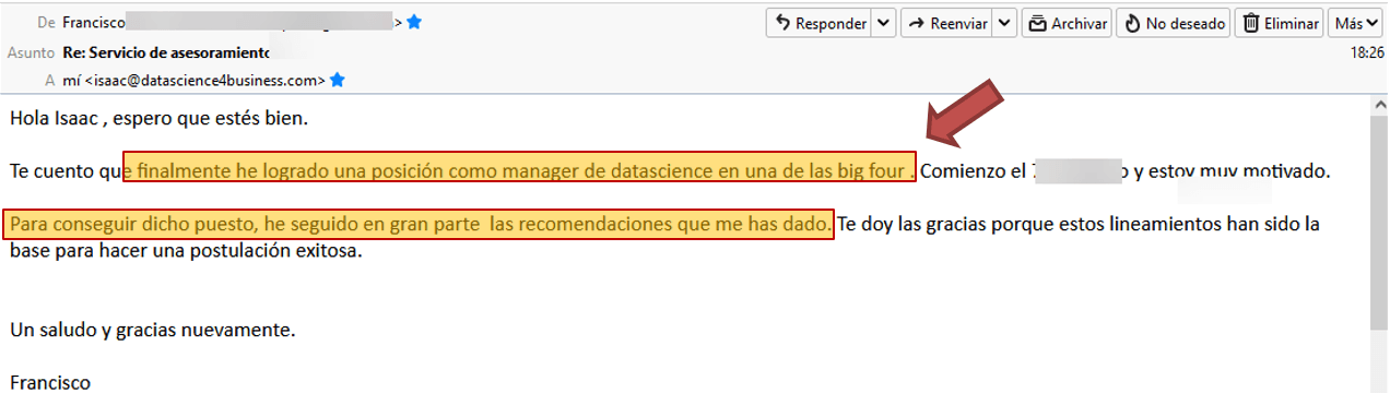 Testimonio de Francisco