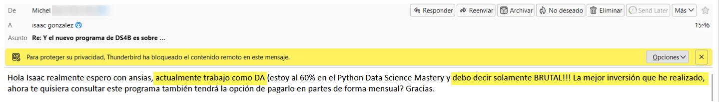 Testimonio de Michel
