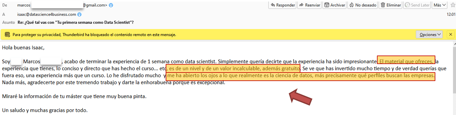 Testimonio de Marcos
