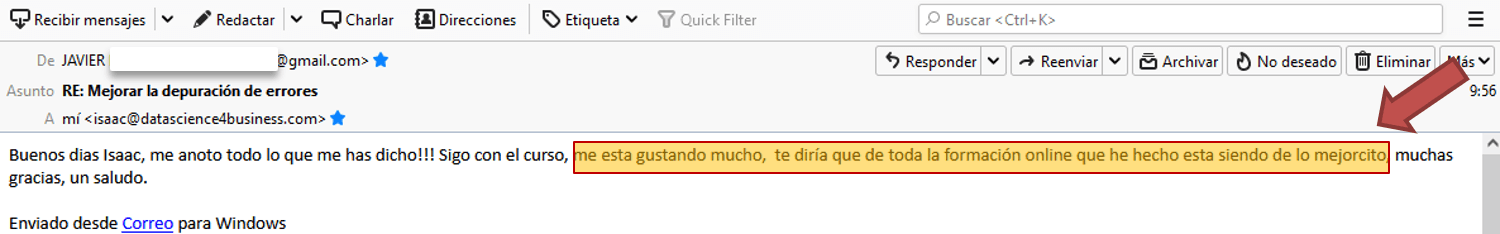 Testimonio de JAvier
