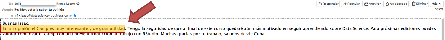 Testimonio de Julio