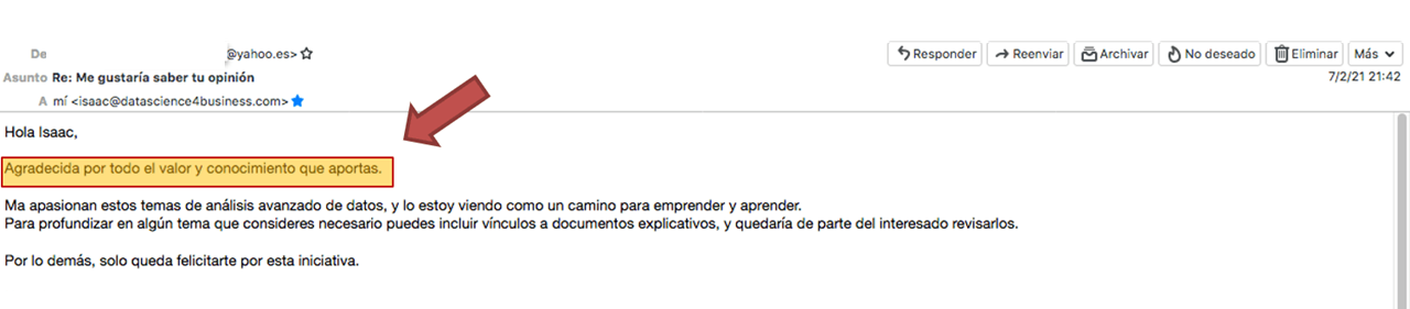 Testimonio de Iniciativa