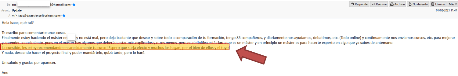 Testimonio de Ane