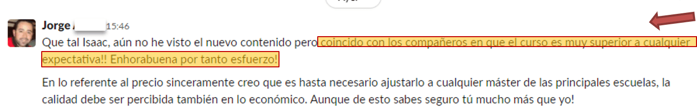 Testimonio de Jorge