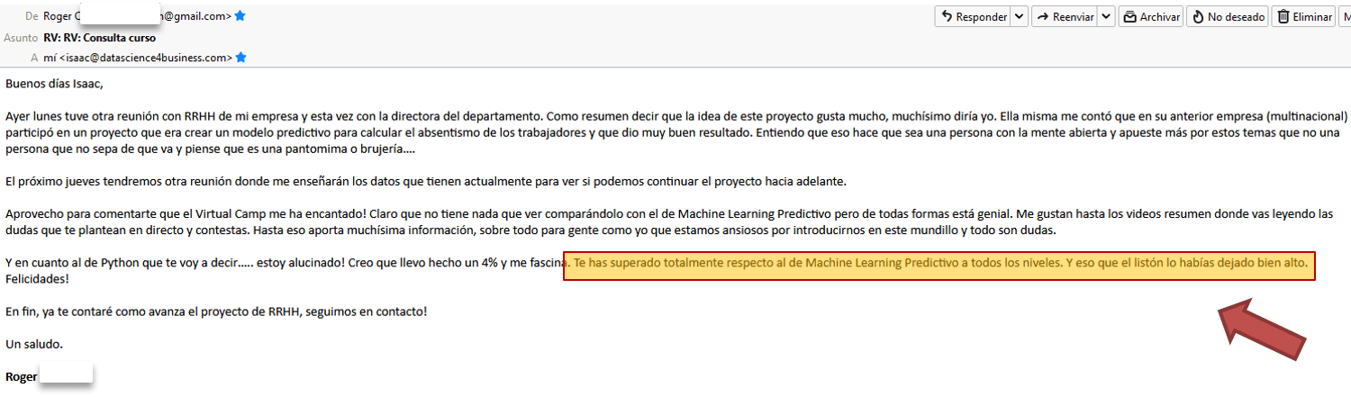 Testimonio de Roger