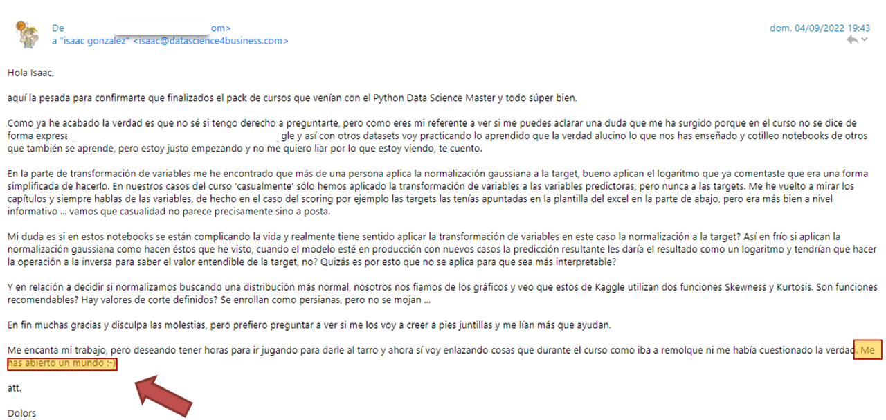 Testimonio de Dolors
