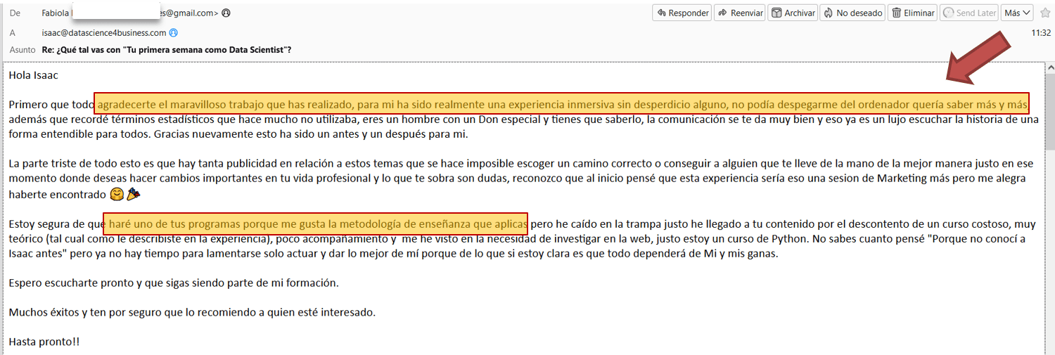 Testimonio de Fabiola