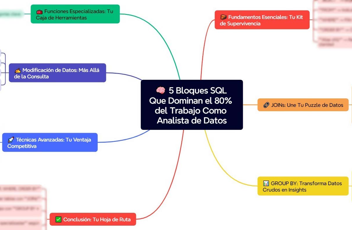 5 Bloques SQL Que Dominan el 80% del Trabajo Como Analista de Datos